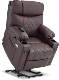Petite Power Lift Recliner With Massage And Heating
