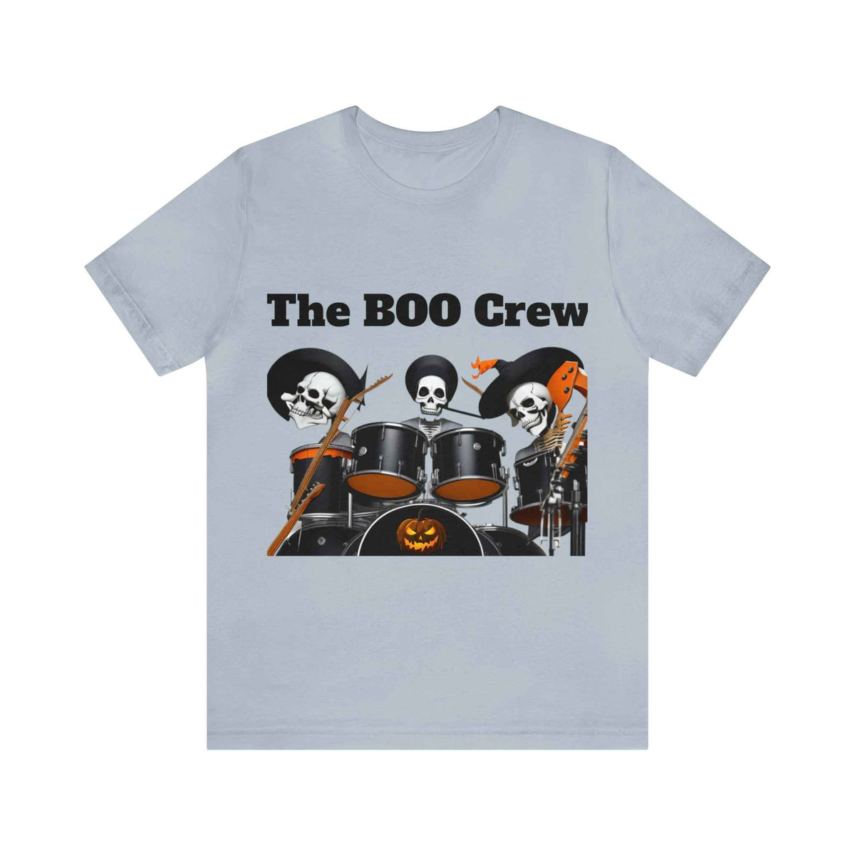 Halloween Boo Crew Skeletons Rock Band Unisex Jersey Short Sleeve Men'