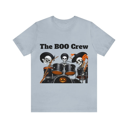 Halloween Boo Crew Skeletons Rock Band Unisex Jersey Short Sleeve Men'