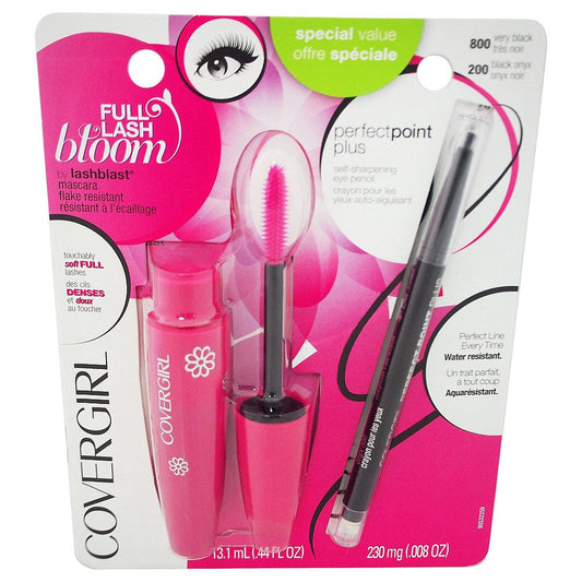 CoverGirl Full Lash Bloom Mascara And Eyeliner 0.38 Oz