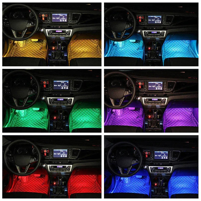 Styling Decorative LED Car Interior Light Waterproof Lamp - Trustymall