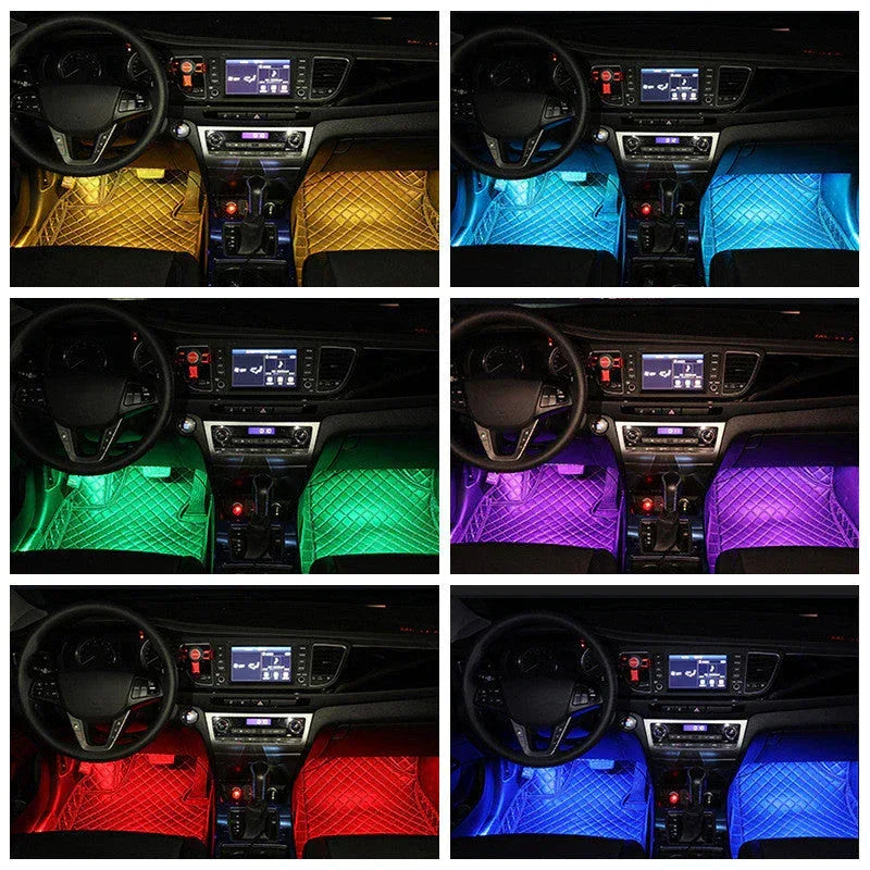 Styling Decorative LED Car Interior Light Waterproof Lamp - Trustymall