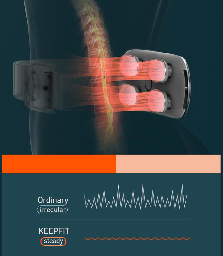 Waist Massager Lumbar Spine Massager Waist Belt Lumbar Disc Herniation Back Soothing Home Heating Cervical Spine Massager