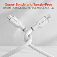 HyperGear Flexi PRO USB-C to Lightning Cable 4ft - Trustymall