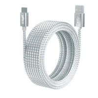 Xyst Charge and Sync USB to USB-C Braided Cable 10Ft - Trustymall