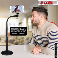 5Core Cell Phone Stand for Desk Adjustable Scissor Boom Arm Stands product image for TrustyMall.