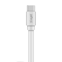 Xyst Charge and Sync USB to USB-C Flat Cable 4Ft - Trustymall