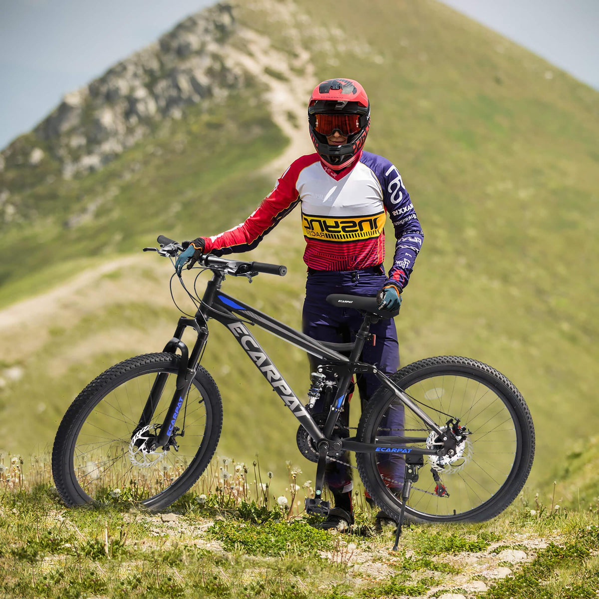 FlexRide™ 24 – 24" MTB Bike with Disc Brakes & 21-Speed Gears - Trustymall