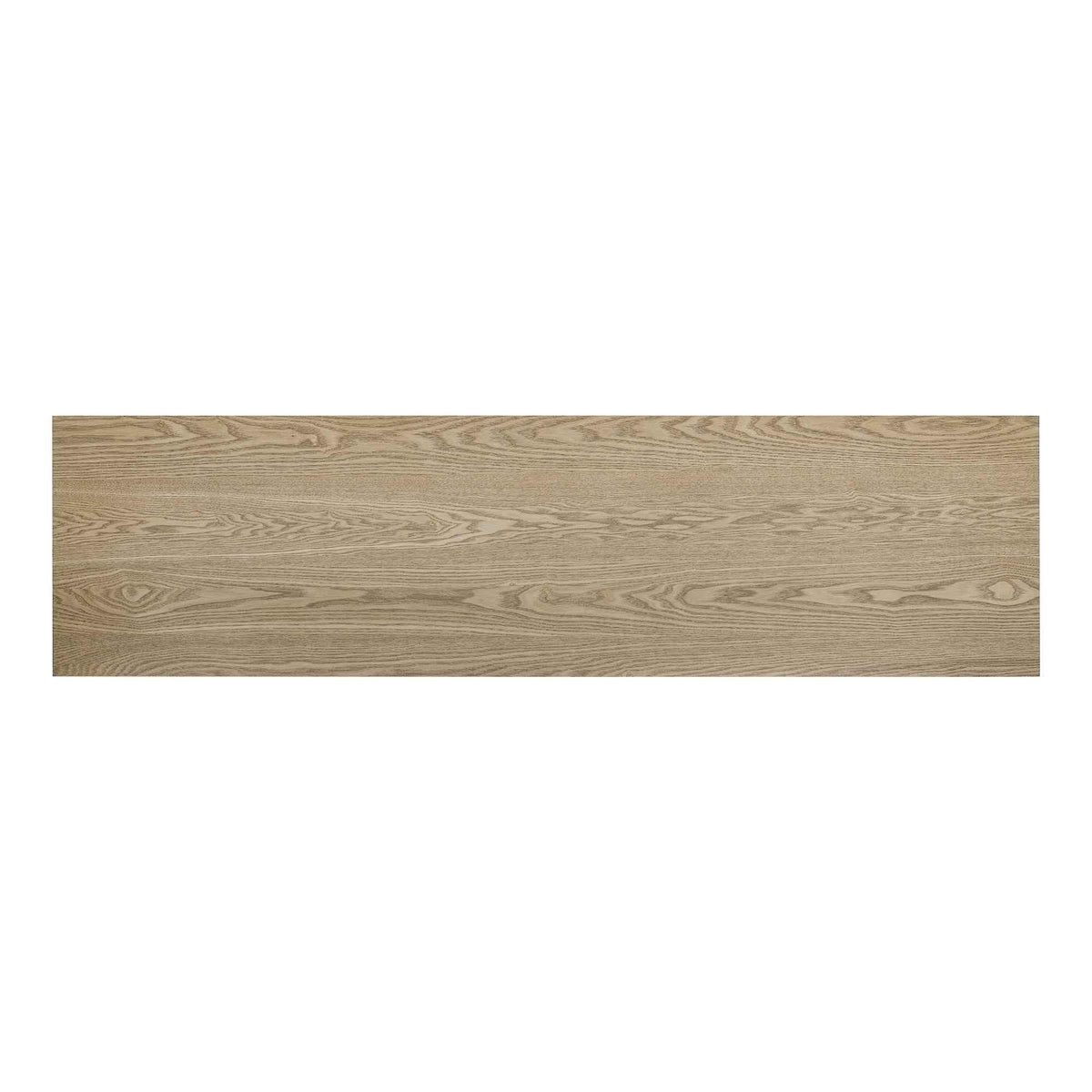 Vintage-Inspired and Ash Wood Veneer ConsoleTable with T-Leg