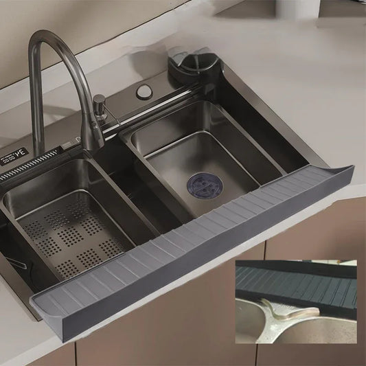 Silicone Sink Protective Pad Kitchen Countertop Protective Cover Water Barrier