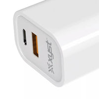 Xyst 3.4-Amp Dual USB Wall Charger with USB Port and USB Type-C Port - Trustymall