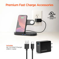 Hypergear 3-in-1 Wireless Charging Dock