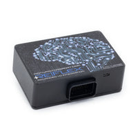 ReFlex+ Control Unit front view showing ports and connectors on a white background.