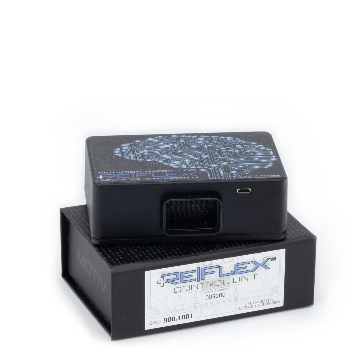 ReFlex+ Control Unit wired installation example showing connectivity and setup.