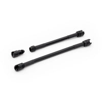 PTFE fuel line kit with fittings for BMW fuel line upgrade on a white background