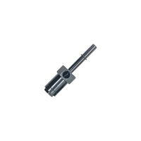 Side view of the Quick Disconnect Adapter highlighting the 1/8" NPT port designed for pressure sensor attachment.