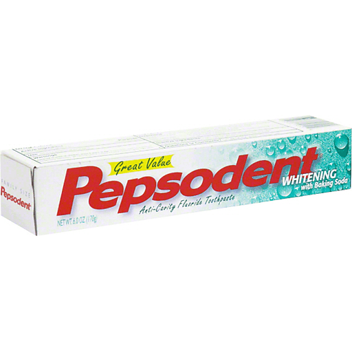 Pepsodent Complete Care Enamel-Safe Whitening Smooth Mint Toothpaste 6 Oz. Box