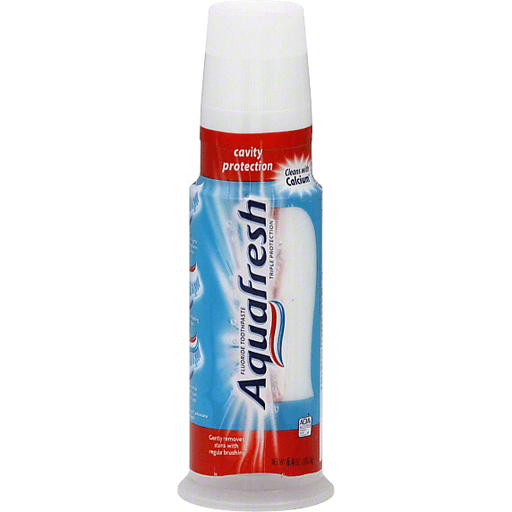 Aquafresh Toothpaste, Fluoride, Cavity Protection 6.4 Oz