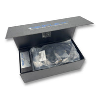 ReFlex+ Advanced I/O Integration module with BMW B58/S58 plug-n-play kit components displayed on a white background.