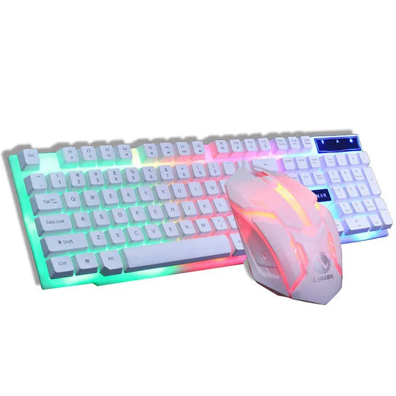 Gaming Keyboard Mouse Glowing Set - Trustymall