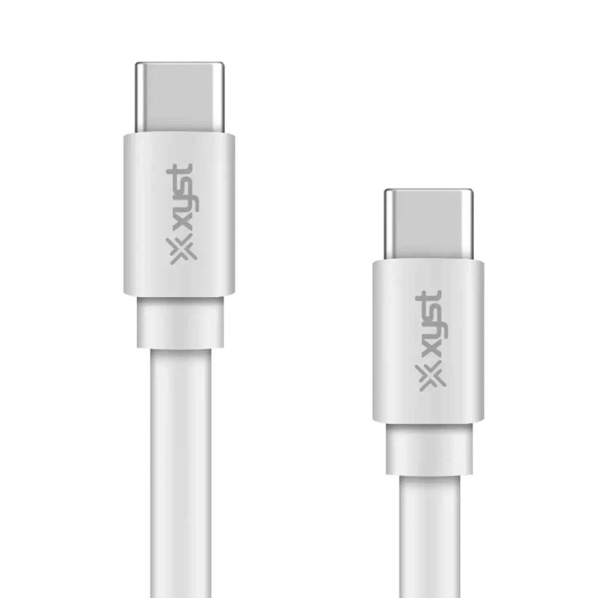 Xyst Flat USB-C to USB-C Charge and Sync Cable 4Ft - Trustymall