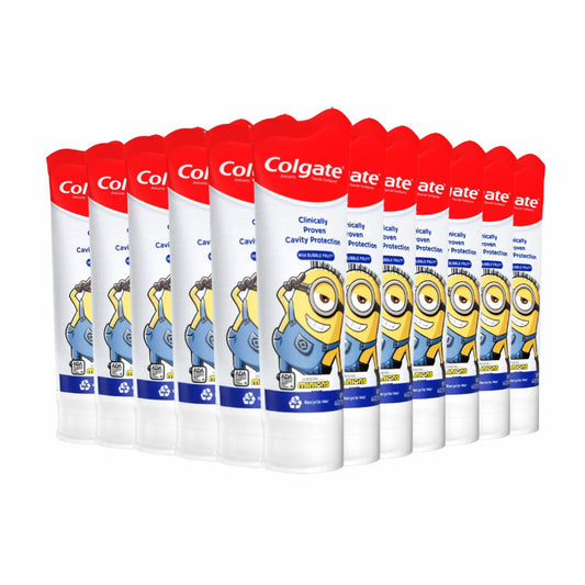 Colgate Minions Fluoride Toothpaste Mild Bubble Fruit