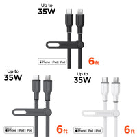 HyperGear Flexi PRO USB-C to Lightning Cable 6ft - Trustymall