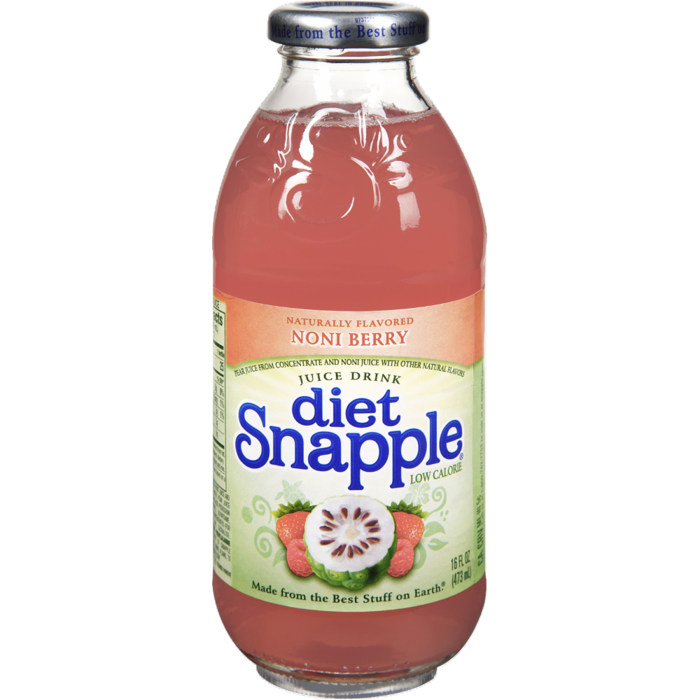 Snapple Juice Drink, Noni Berry, Diet