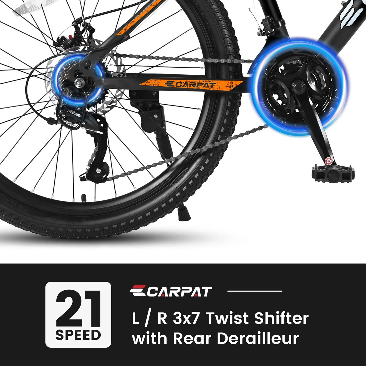 TrailStar™ City-Cruizer – 26" Shimano 21-Speed Mountain Bike - Trustymall