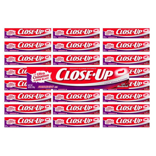 Close-Up Toothpaste, With Ultra Cinnamon Flavor Blast, Freshening Gel, 6 Oz