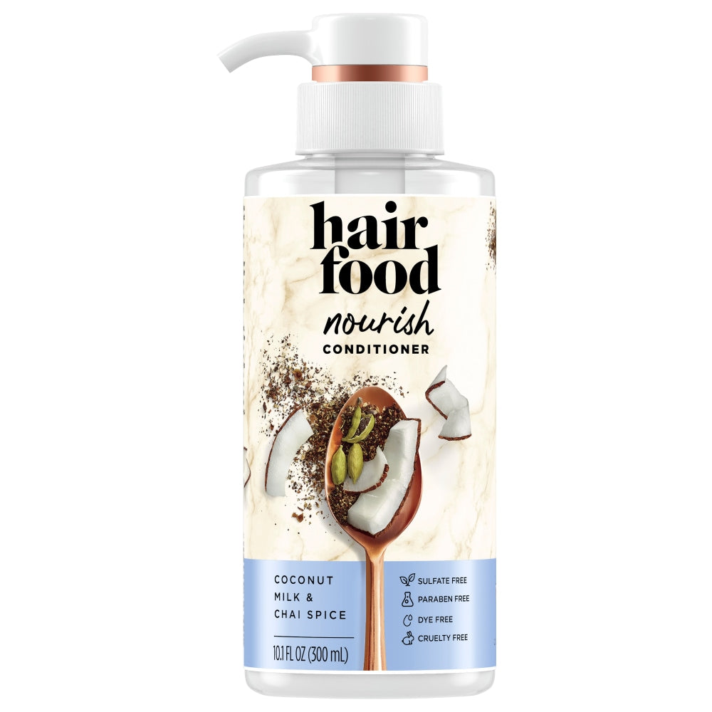 Hair Food Nourish Conditioner, Coconut Milk & Chai Spice, 10.1 Fl Oz