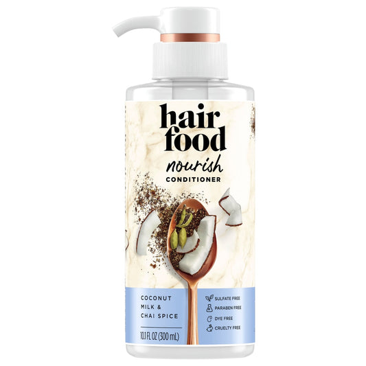 Hair Food Nourish Conditioner, Coconut Milk & Chai Spice, 10.1 Fl Oz