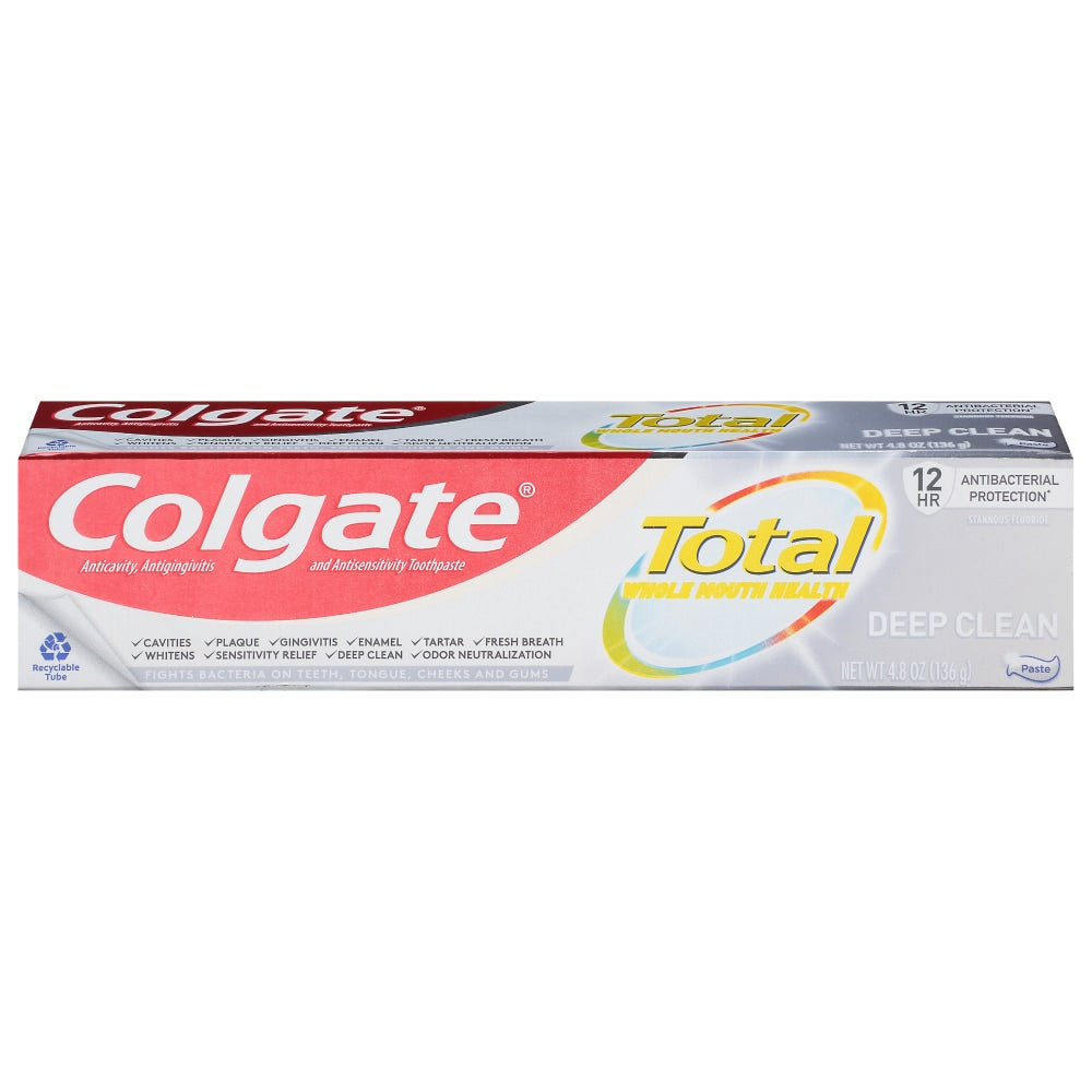 Colgate Total Toothpaste, Deep Clean, Whole Mouth Health