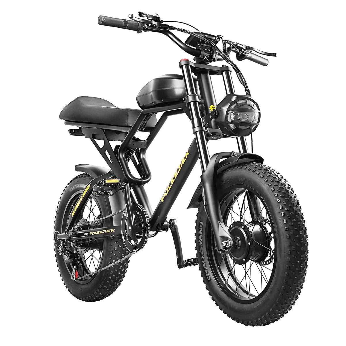 ⚡ BLJ-F4 RetroCruze™ – 20" Fat Tire Urban Electric Bike (1500W Dual - Trustymall