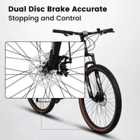 Carpat™ MTB Velocity 27 – 27.5" Aluminum Mountain Bike (21-Speed, - Trustymall