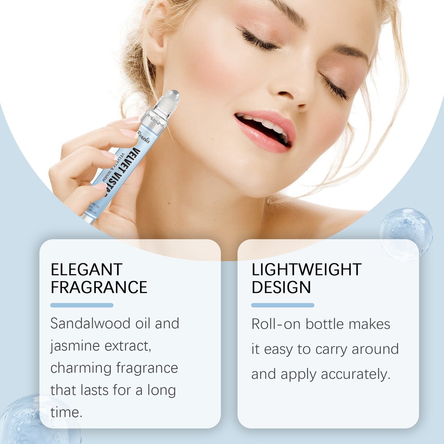 Purple Orchid Ball Perfume For Women Floral Ball Perfume Elegant Fragrance With Natural Charm