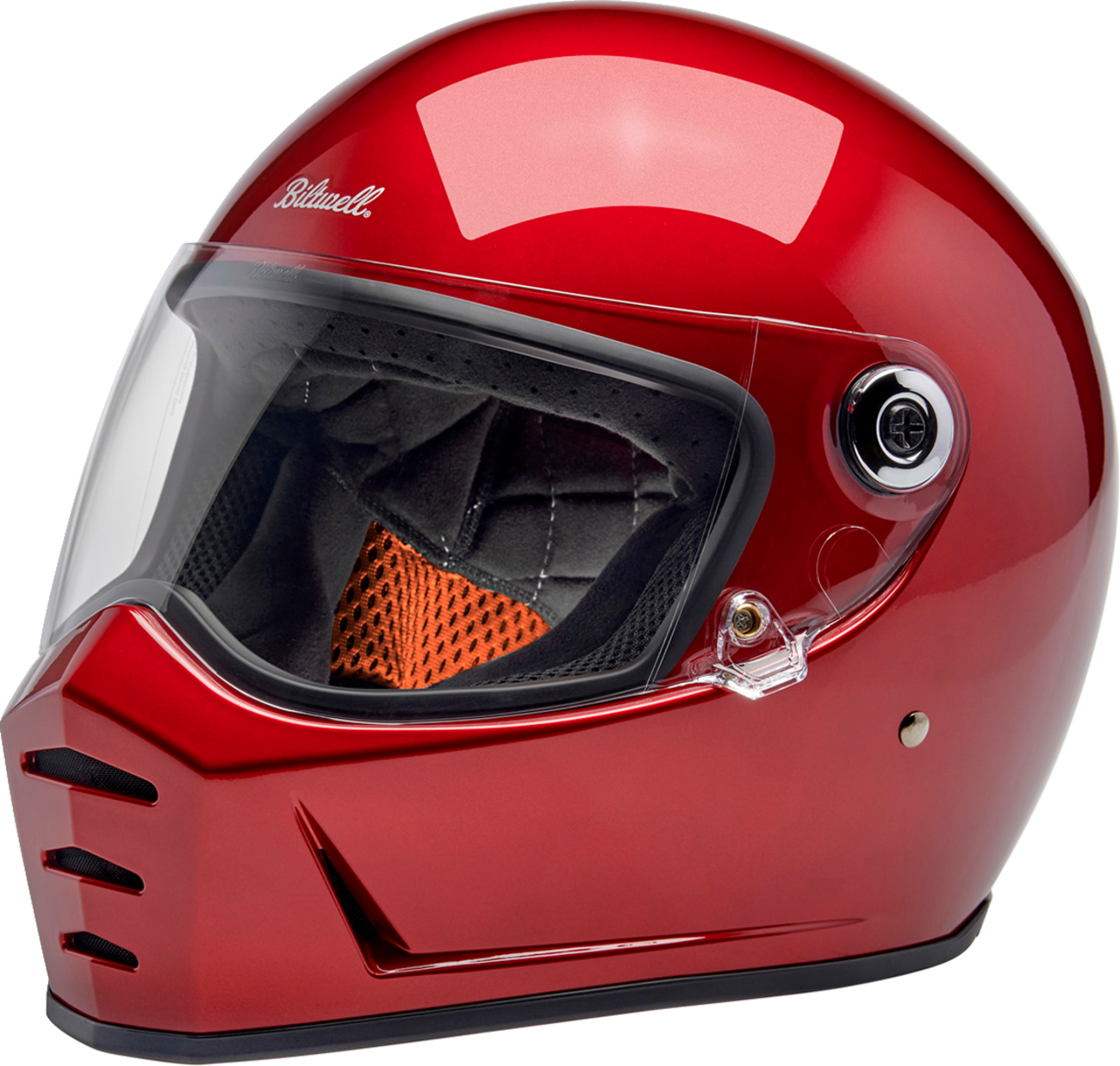 BILTWELL Lane Splitter Helmet - Metallic Cherry Red - Small 1004-351-502