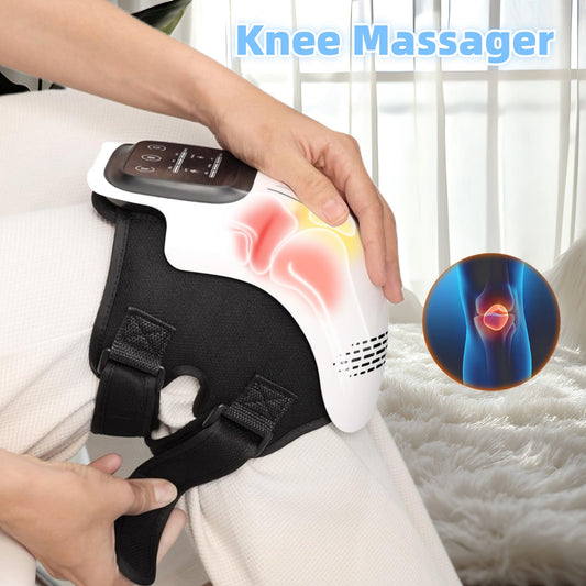 Knee Relief Massager with Heating & Vibration Technology
