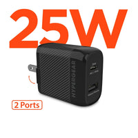 HyperGear SpeedBoost 25W USB-C PD + 12W USB Fast Wall Charger with PPS - Trustymall