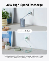 Anker Nano Power Bank (30W, Built-In USB-C Cable) - Trustymall
