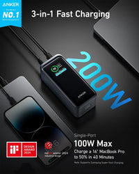 Anker Prime Power Bank (20K, 200W) - Trustymall
