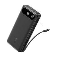 Anker Power Bank (20K, 87W, Built-In USB-C Cable) - Trustymall