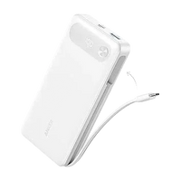Anker Power Bank (20K, 87W, Built-In USB-C Cable) - Trustymall