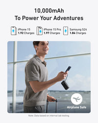 Anker Power Bank (10K, Fusion, Built-In Cable) - Trustymall