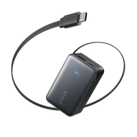 Anker Nano Power Bank (10K, 45W, Built-In Retractable USB-C Cable) - Trustymall