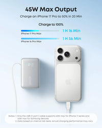 Anker Nano Power Bank (10K, 45W, Built-In Retractable USB-C Cable) - Trustymall
