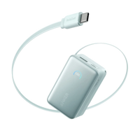 Anker Nano Power Bank (10K, 45W, Built-In Retractable USB-C Cable) - Trustymall