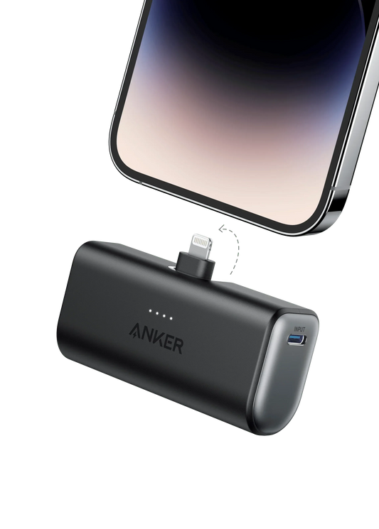 Anker Nano Power Bank (12W, Dahili Lightning Konnektör)