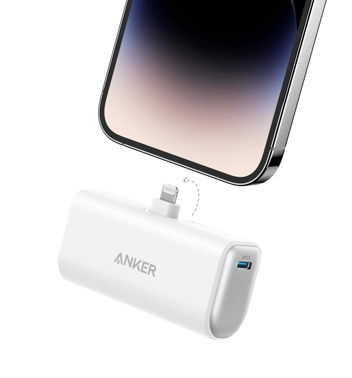 Anker Nano Power Bank (12W, Built-In Lightning Connector) - Trustymall