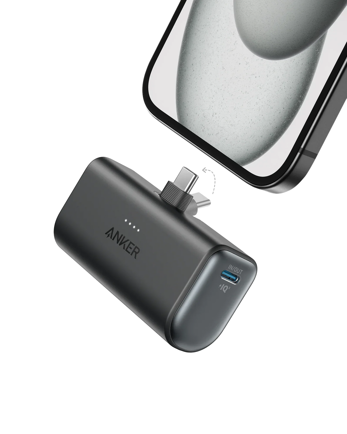 Anker Nano Power Bank (22.5W, Built-In USB-C Connector) - Trustymall
